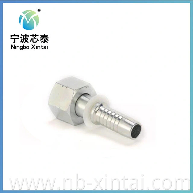 China OEM ODM American Standard Fittings 24211 Carbon Steel Stright Orfs Female Flat Seat Pipe Fitting